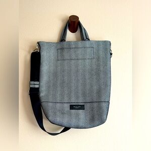 Rag& Bone walker leather tote crossbody